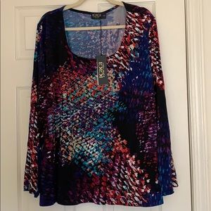 NWT slinky long sleeved top from Igigi (plus)